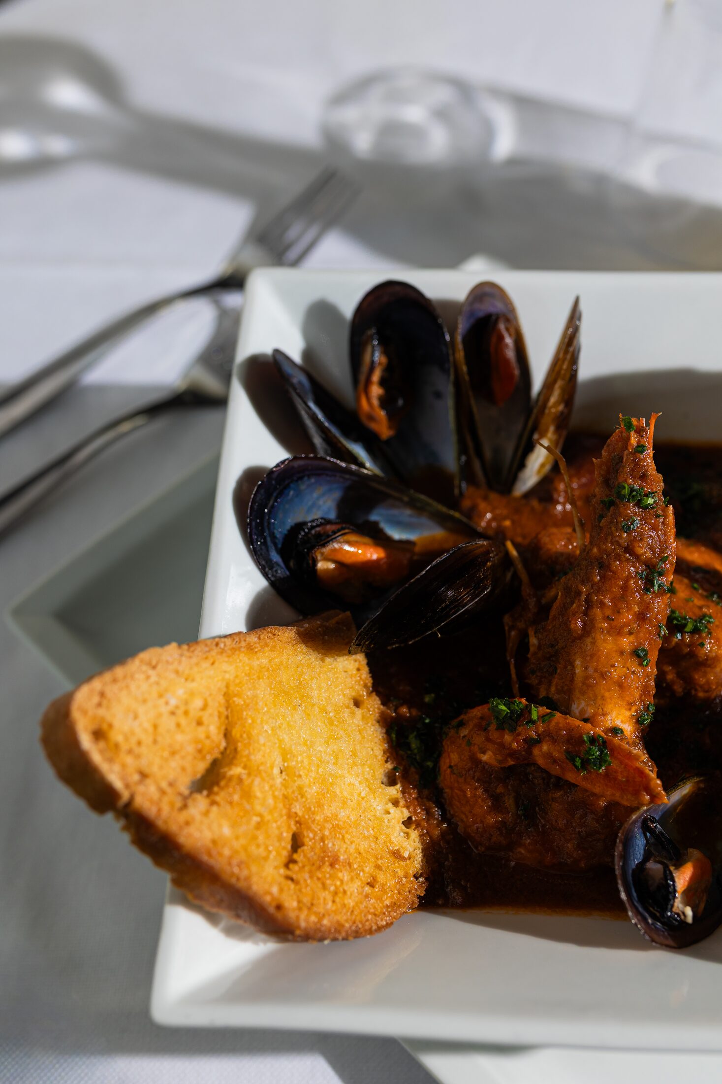 Cozze e pane